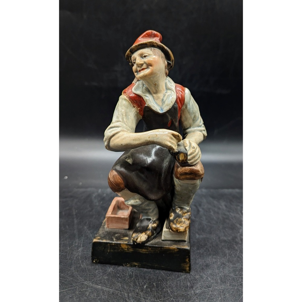 Antique Enoch Wood Early Staffordshire Pearlware Shoemaker‎ Jobson 7"